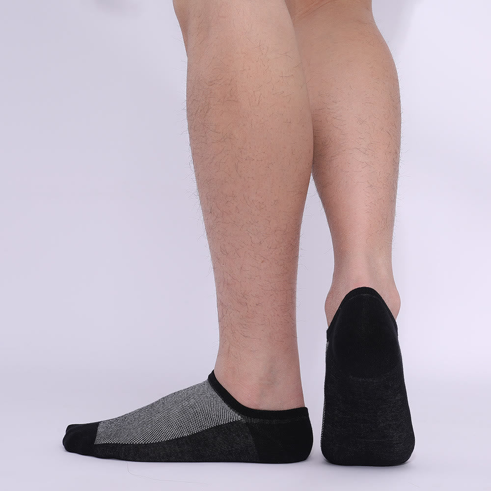 Plus Size Mesh No Show Socks(3 Pairs)