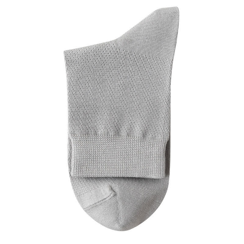 Plus Size Multicolor Mesh Quarter Socks(5 Pairs)