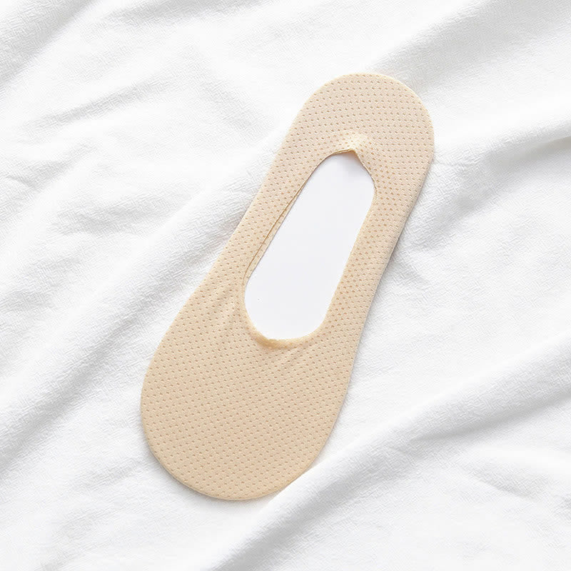Plus Size Anti-Slip No Show Socks(5 Pairs)