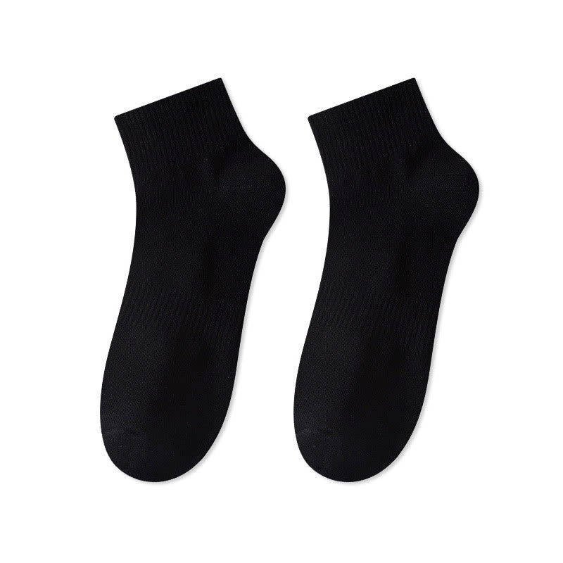 Plus Size Breathable Soft Cotton Quarter Socks(7 Pairs)