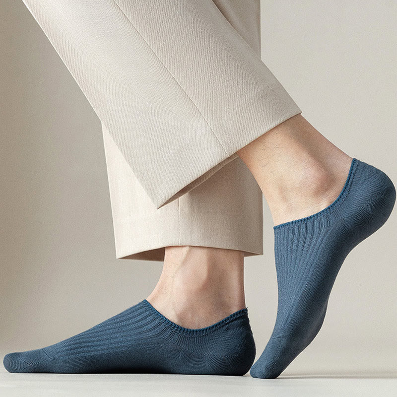 Plus Size Deodorant No Show Socks(5 Pairs)