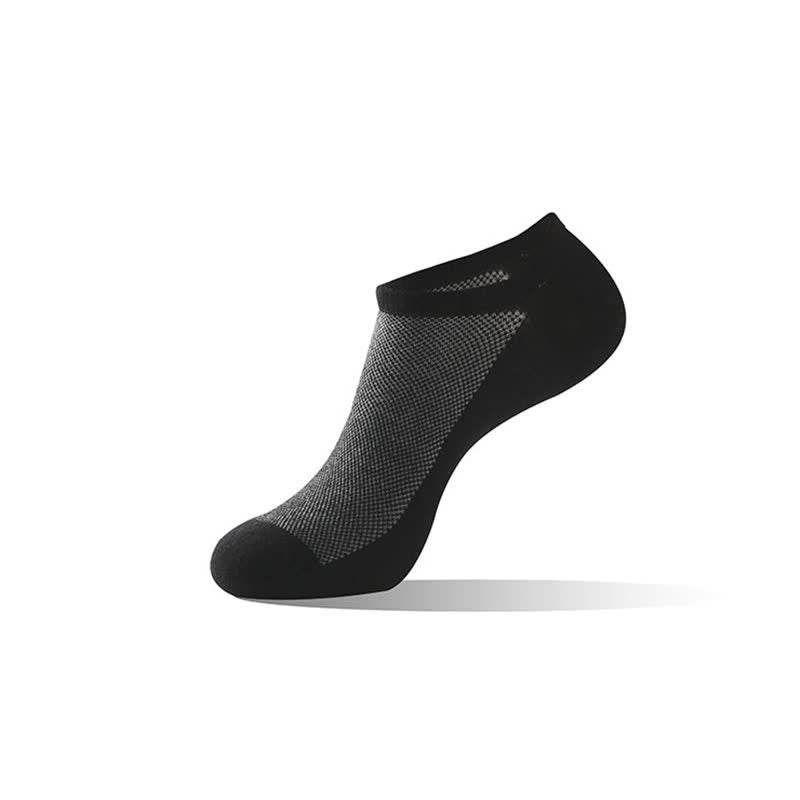 Plus Size Breathable Ankle Low Cut Socks(6 Pairs)