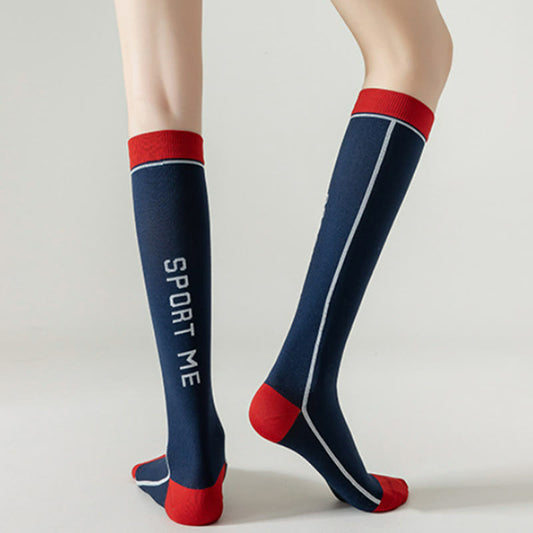 Plusock Navy Blue Professional Women Sport Compression Socks(3 Pairs)