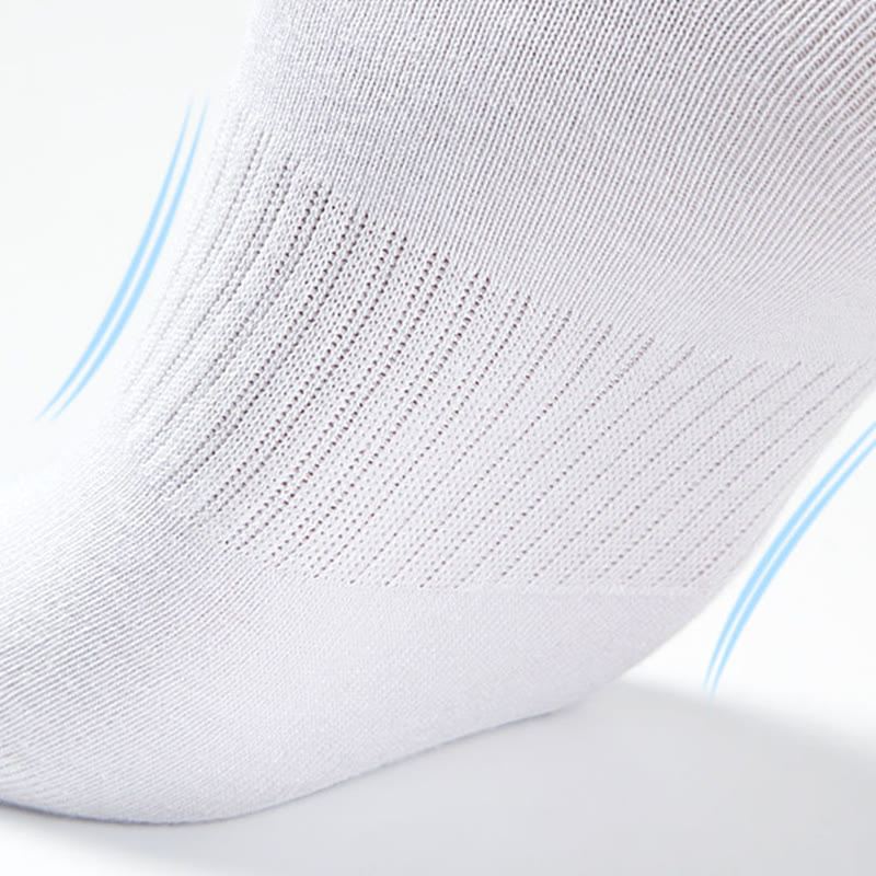Plus Size Mesh Breathable Ankle Socks(5 Pairs)
