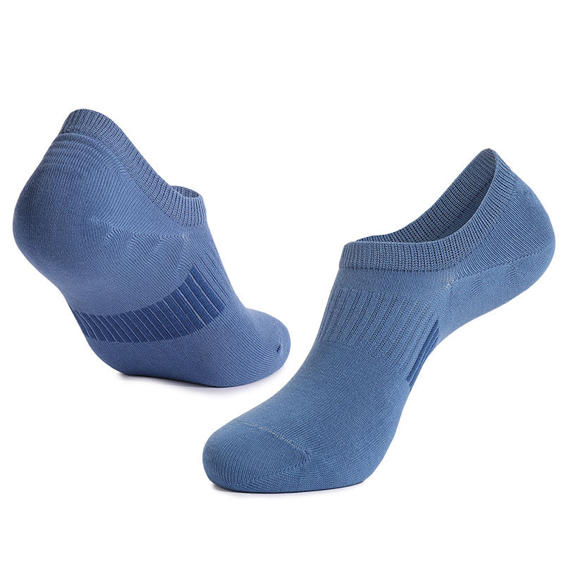 Plus Size Classic Color Breathableal Ankle Socks(6 Pairs)