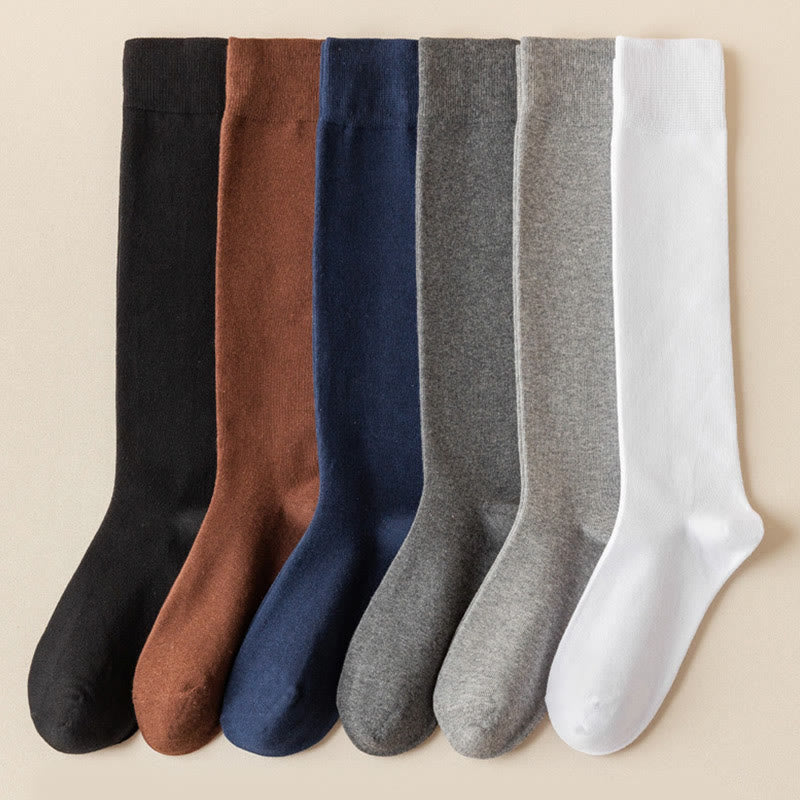 Plus Size Sweat-absorbing Knee High Socks(3 Pairs)