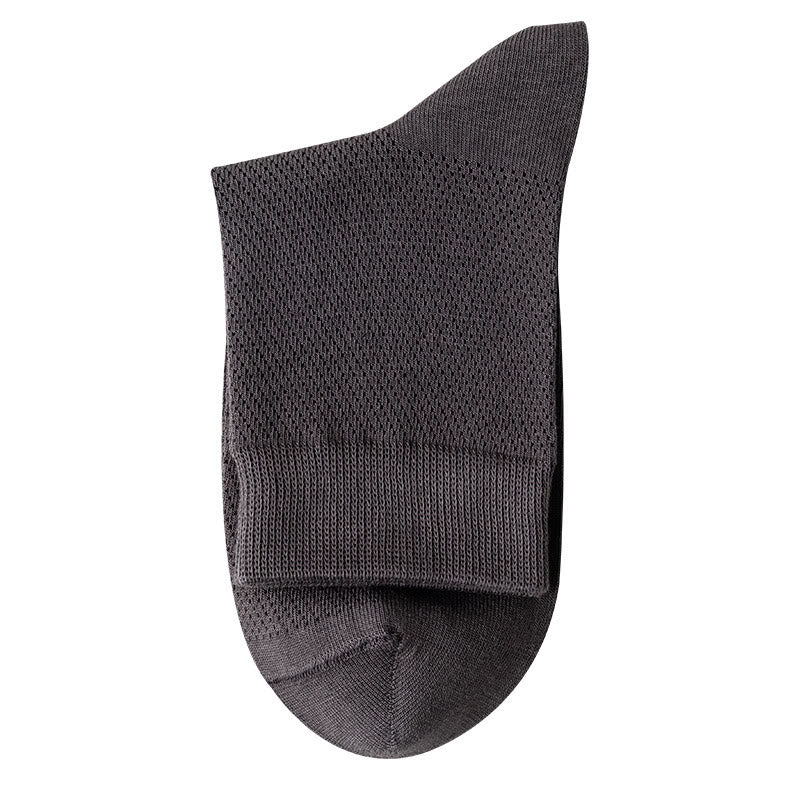 Plus Size Multicolor Mesh Quarter Socks(5 Pairs)
