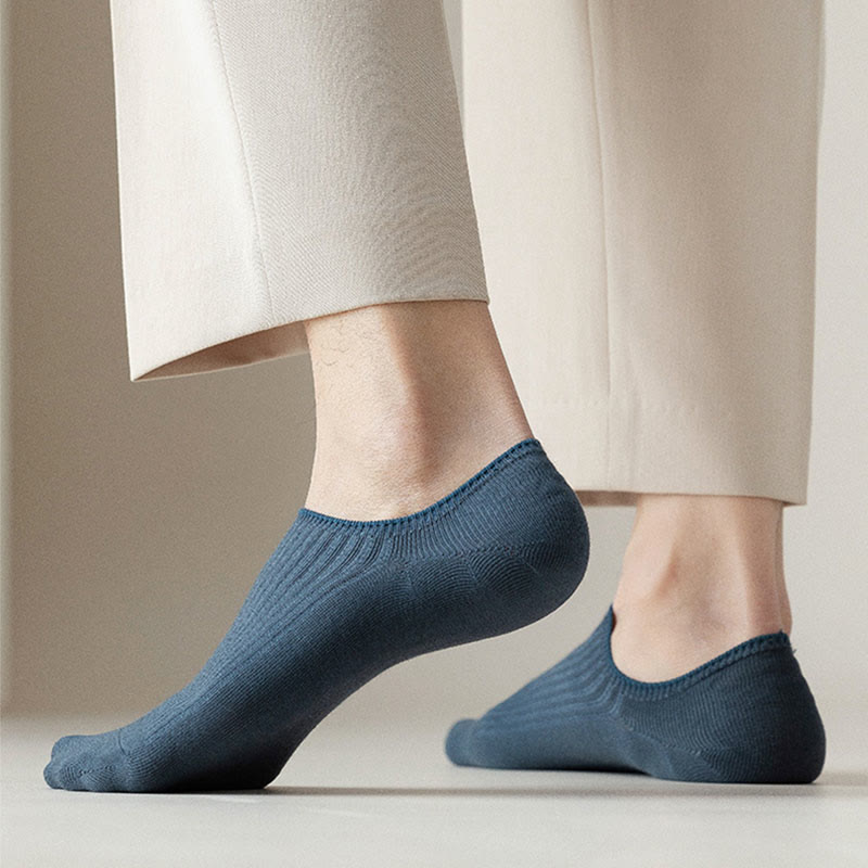 Plus Size Deodorant No Show Socks(5 Pairs)