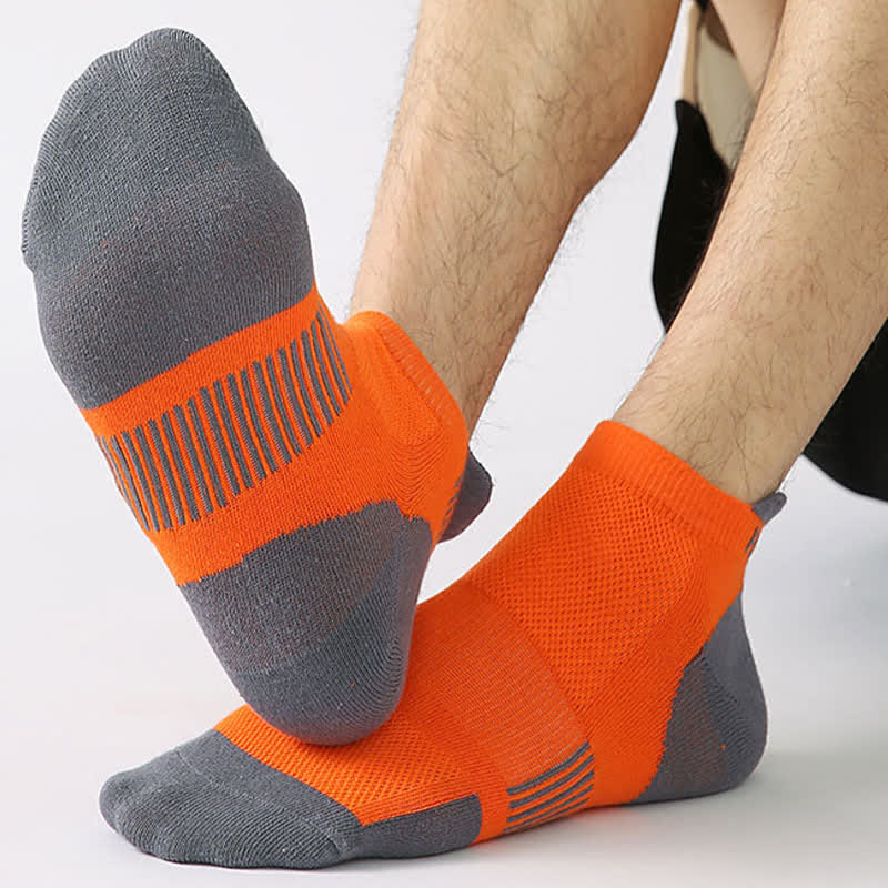 Plus Size Athletic Running Ankle Compression Socks(5 Pairs)