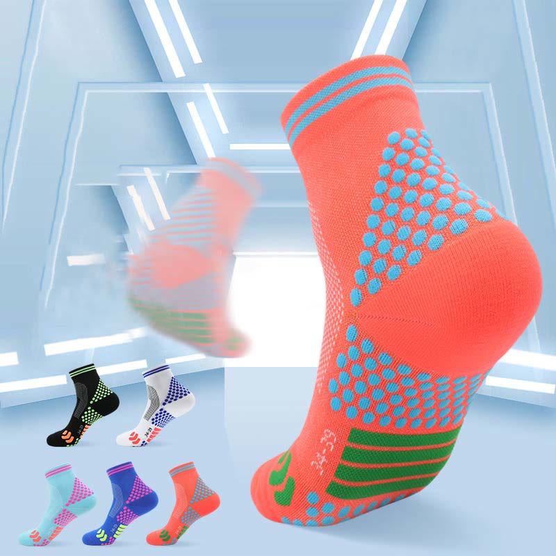 High Elasticity Professional Sport Quarter Compression Socks(3 Pairs)