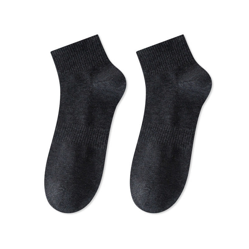 Plus Size Breathable Soft Cotton Quarter Socks(7 Pairs)