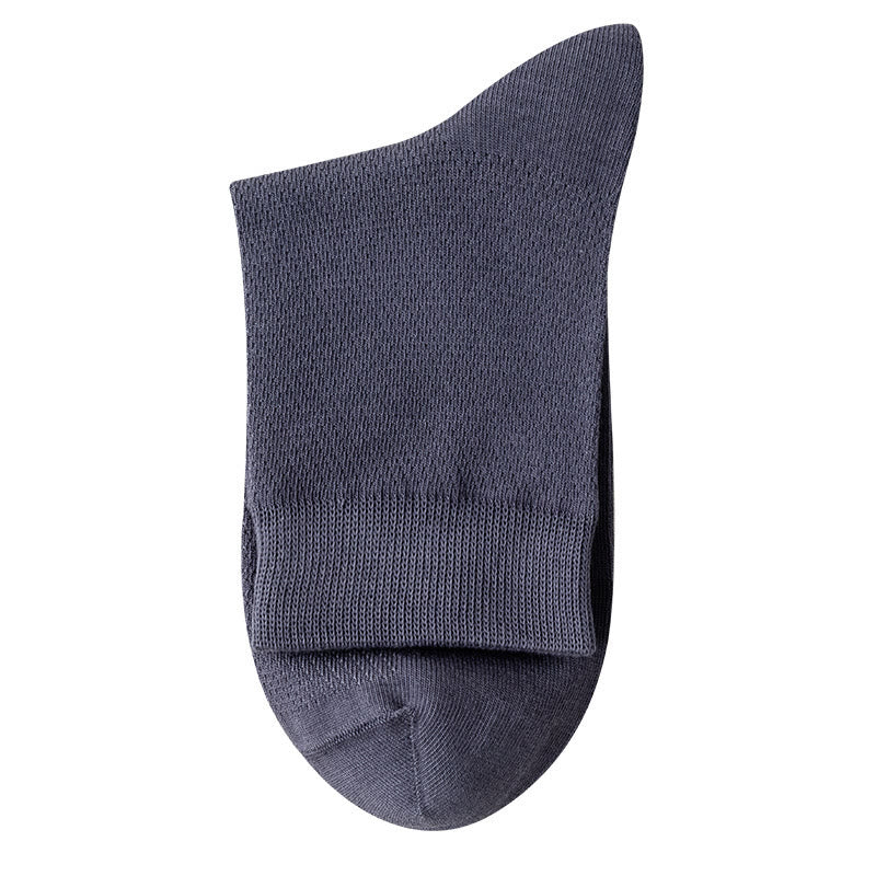Plus Size Multicolor Mesh Quarter Socks(5 Pairs)