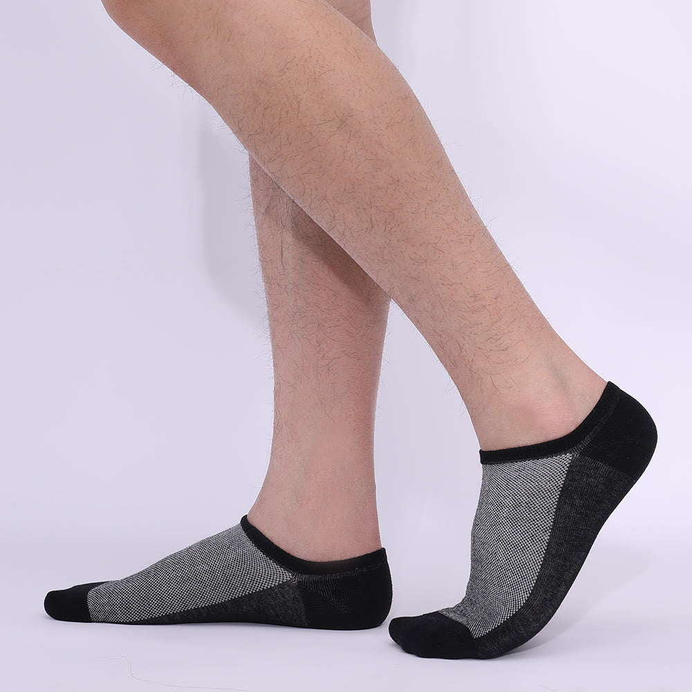 Plus Size Mesh No Show Socks(3 Pairs)