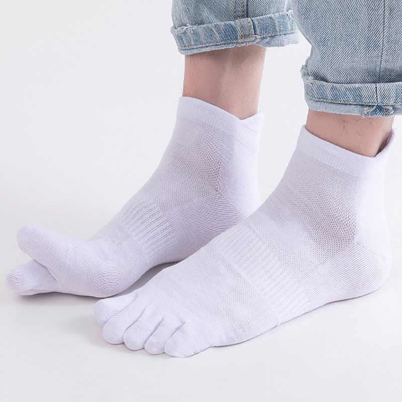 Plus Size Five Toes Antibacterial Alignment Socks(5 Pairs)