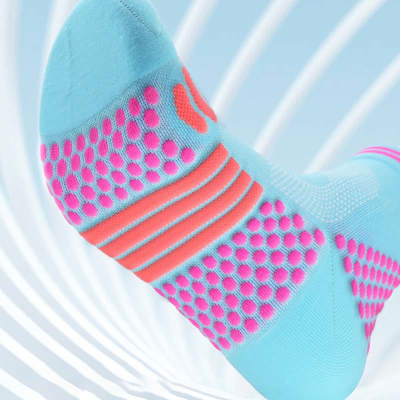 High Elasticity Professional Sport Quarter Compression Socks(3 Pairs)