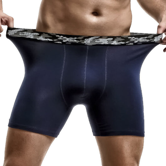 Plusock Plus Size Soft Cotton Boxer Briefs(5 Packs)