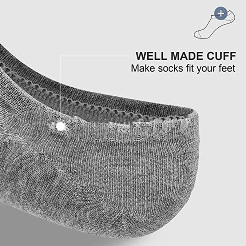 Plus Size Mesh No Show Socks(3 Pairs)