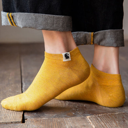 Plusock Plus Size Funny Pattern Cotton Socks(3 Pairs)