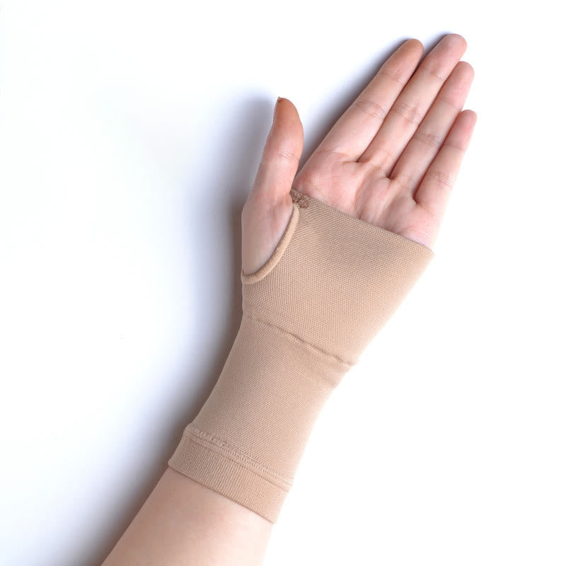 Thumb Protection Extended Compression Gloves