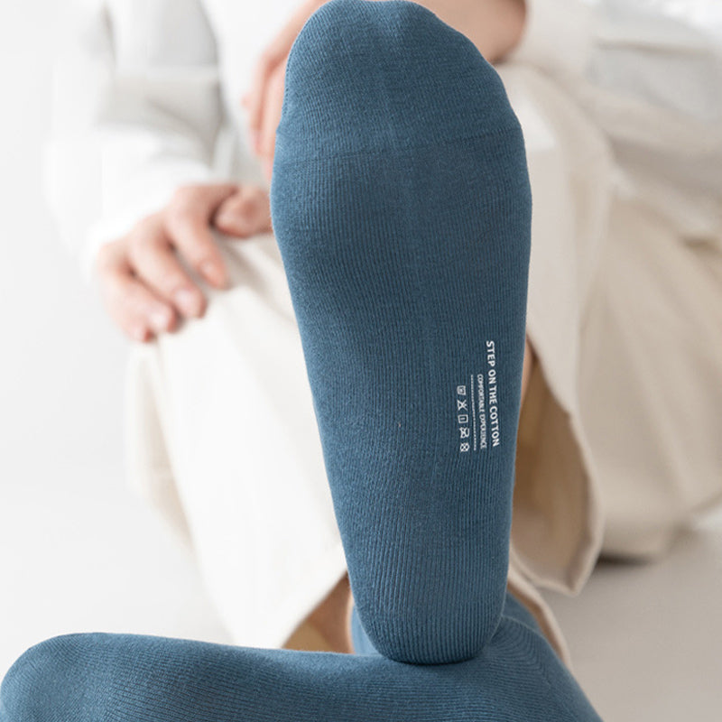 Plus Size Soft Cotton Quarter Socks (3 Pairs)