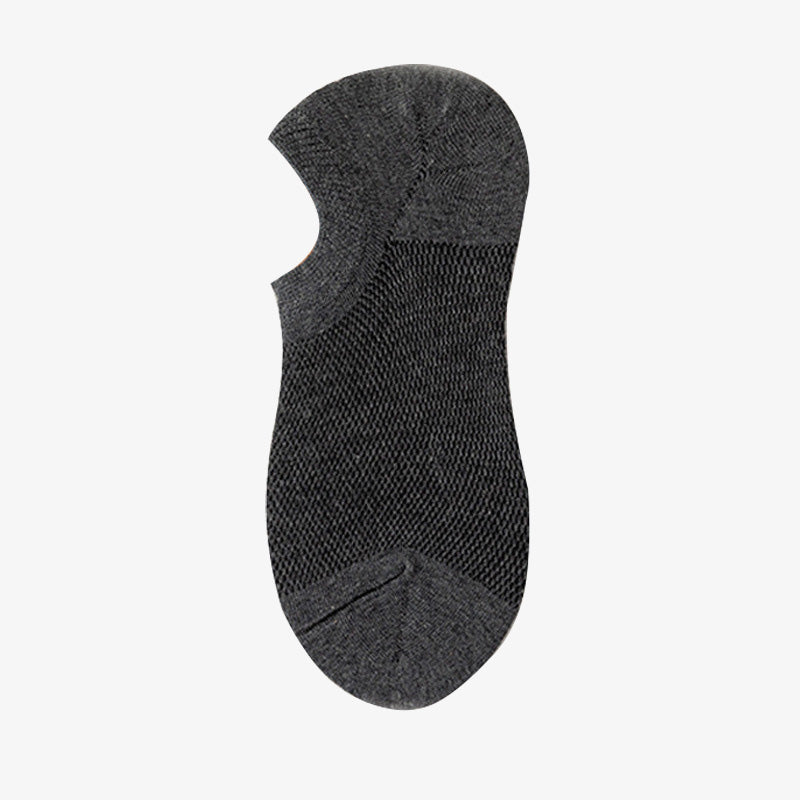 Plus Size Mesh Non-slip Silicone Ankle Socks(11 Pairs)