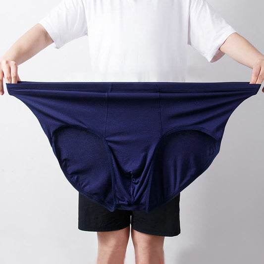 Plusock Plus Size High-Waisted Hip Briefs(1 Pair)