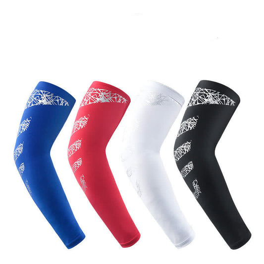 Plusock Art Print Sport Compression Arm Sleeves(2 Pairs)
