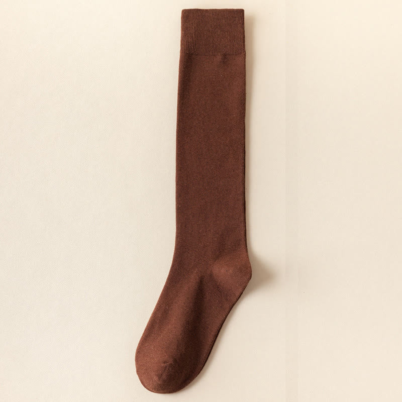 Plus Size Sweat-absorbing Knee High Socks(3 Pairs)