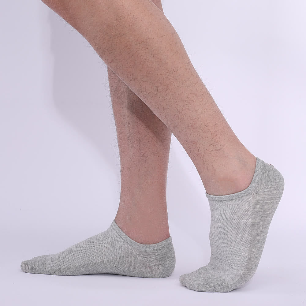 Plus Size Mesh No Show Socks(3 Pairs)