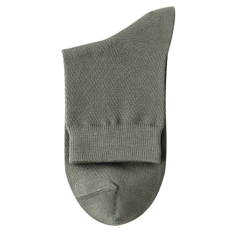 Plus Size Multicolor Mesh Quarter Socks(5 Pairs)