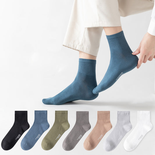 Plusock Plus Size Soft Cotton Quarter Socks (3 Pairs)