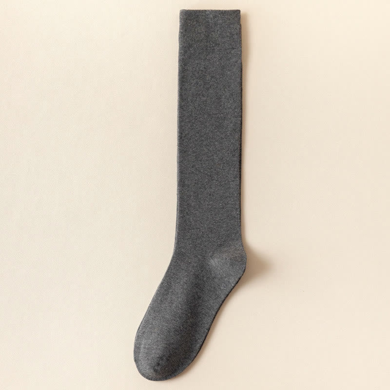 Plus Size Sweat-absorbing Knee High Socks(3 Pairs)