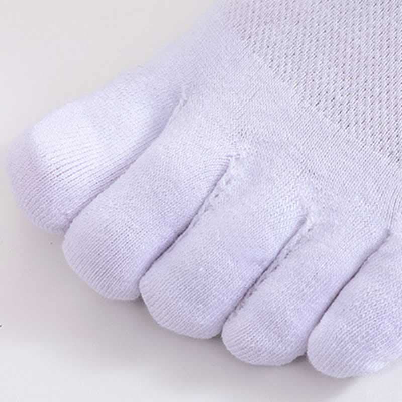 Plus Size Five Toes Antibacterial Alignment Socks(5 Pairs)