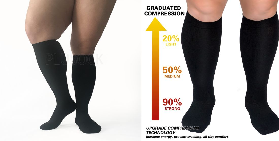 Compression For Stocking Basic How to Wear Compression Stockings Correctly? – plusock