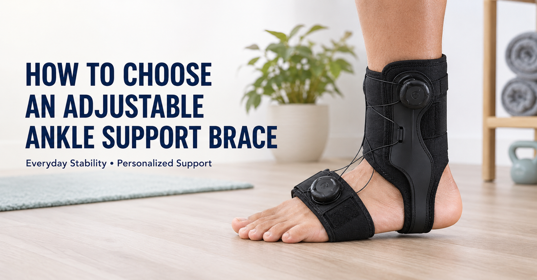How to Choose an Adjustable Ankle Support Brace for Everyday Stability