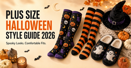 Plus Size Halloween Socks and Accessories for Every Spooky Style