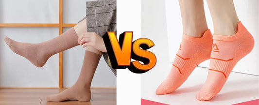 Crew Socks vs Ankle Socks - Plusock Reviews