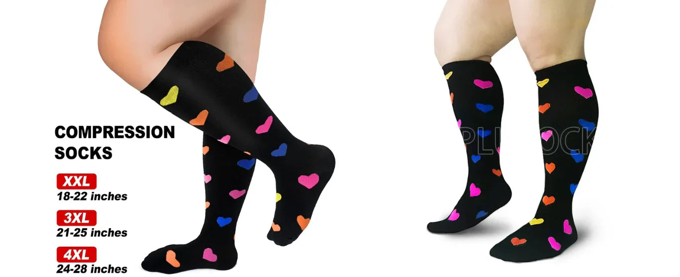 Compression Socks Size Chart - Plusock – plusock