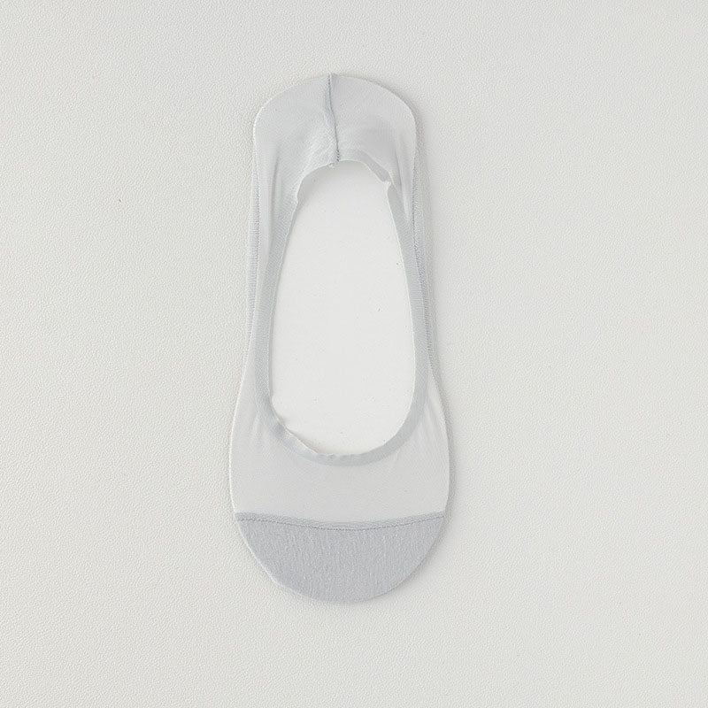 Plus Size Ice Silk Mesh No Show Socks(4 Pairs)