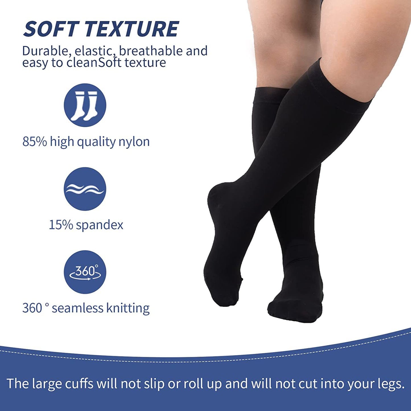 Plusock FREE Today: Plus Size Compression Obese Large Socks - image 4