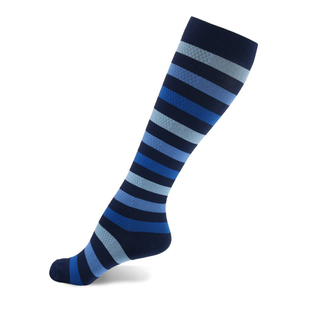 Plusock Striped Series Casual Compression Socks(6 Pairs) - image 18