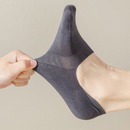 Plus Size Mesh Breathable No Show Socks(5 Pairs)