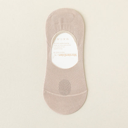 Plus Size Mesh Breathable No Show Socks(5 Pairs)