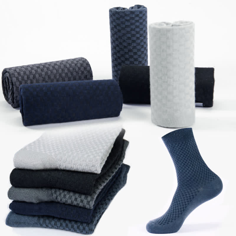 Plusock Bamboo Fiber Quarter Socks(5 Pairs) - image 4