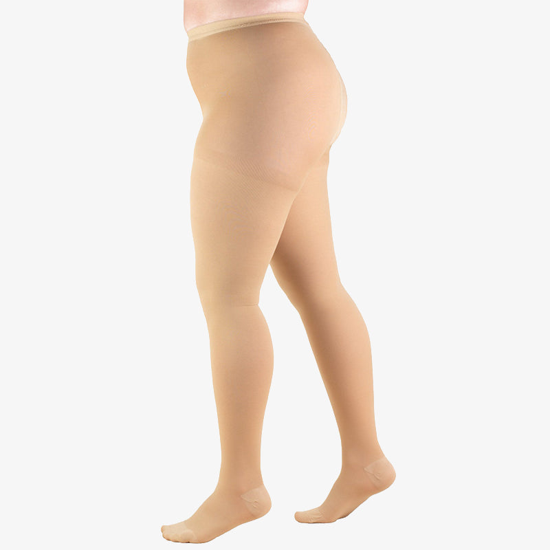 Plusock Plus Size Medical Compression Tights(20-30mmHg) - image 1