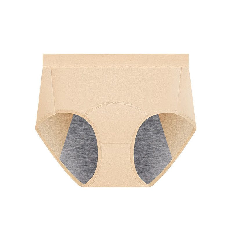 Plusock Solid Color Breathable Panty(5 Packs) - Nude - 3XL - image 5