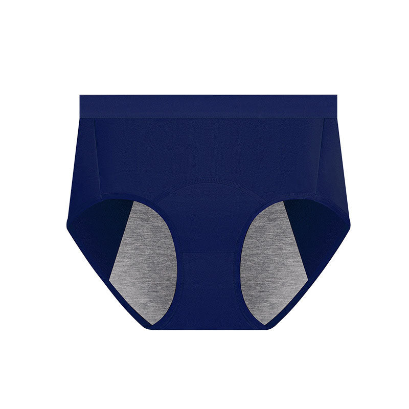 Plusock Solid Color Breathable Panty(5 Packs) - Navy Blue - 3XL - image 7