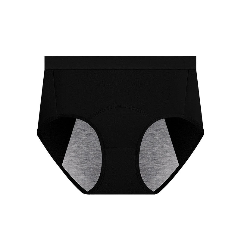 Plusock Solid Color Breathable Panty(5 Packs) - Black - 3XL - image 6