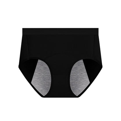 Plusock Solid Color Breathable Panty(5 Packs) - Black - 3XL - image 6