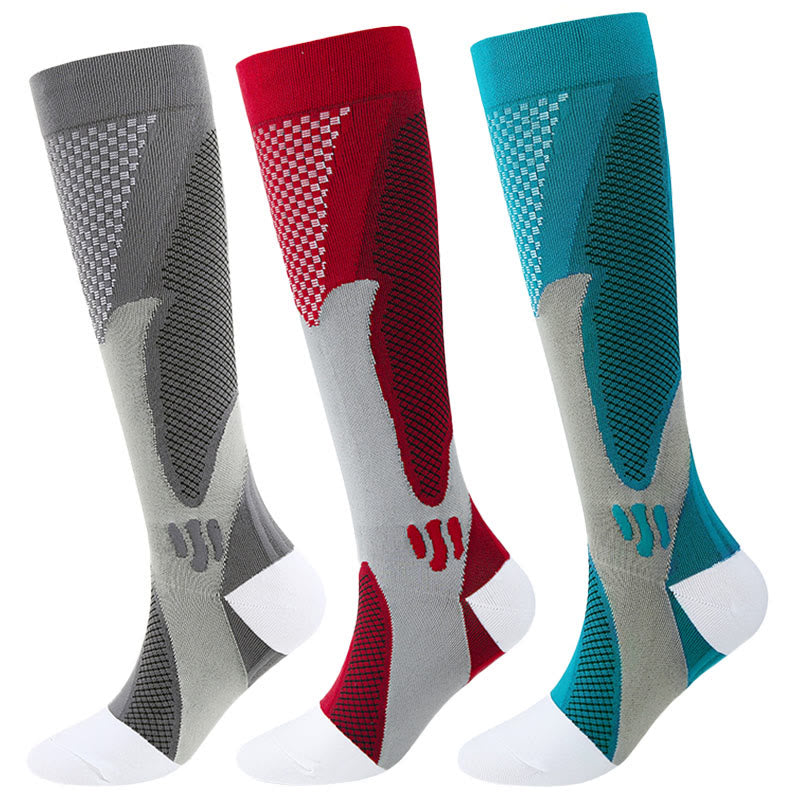 Plusock Outdoor Sports Compression Socks(3 Pairs) - image 0